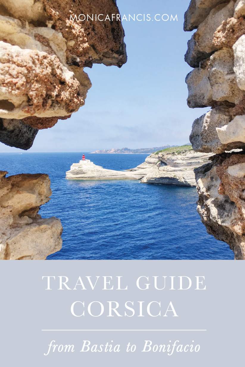 Travel Guide to Corsica, France | What to do, see, and eat on the island. | Bastia, Bonifacio, Corte, and the beaches of Porto Vecchio.