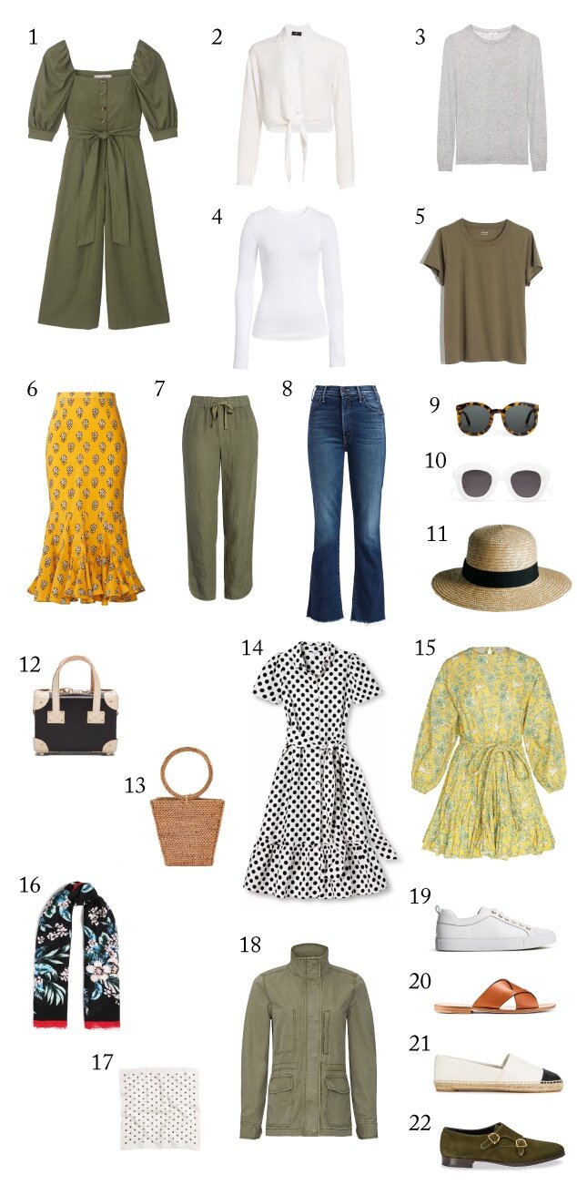 How to Pack Light for Your First Safari | Packing for your first African safari? Use this complete safari packing list to make your own travel capsule wardrobe in style and pack under 15 kg. Get my best tips and tricks for safari travel style, outfi…