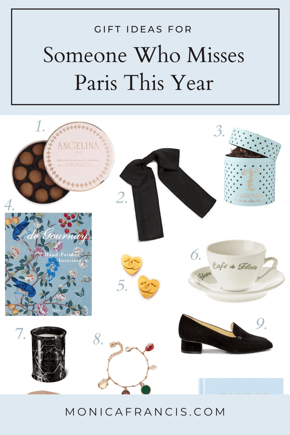 12 Holiday Gift Ideas for People Who Miss Paris This Year | While we can’t travel to France right now, francophiles and Paris lovers around the world are still dreaming of the City of Light. These Paris-inspired gifts will bring a touch of that famo…