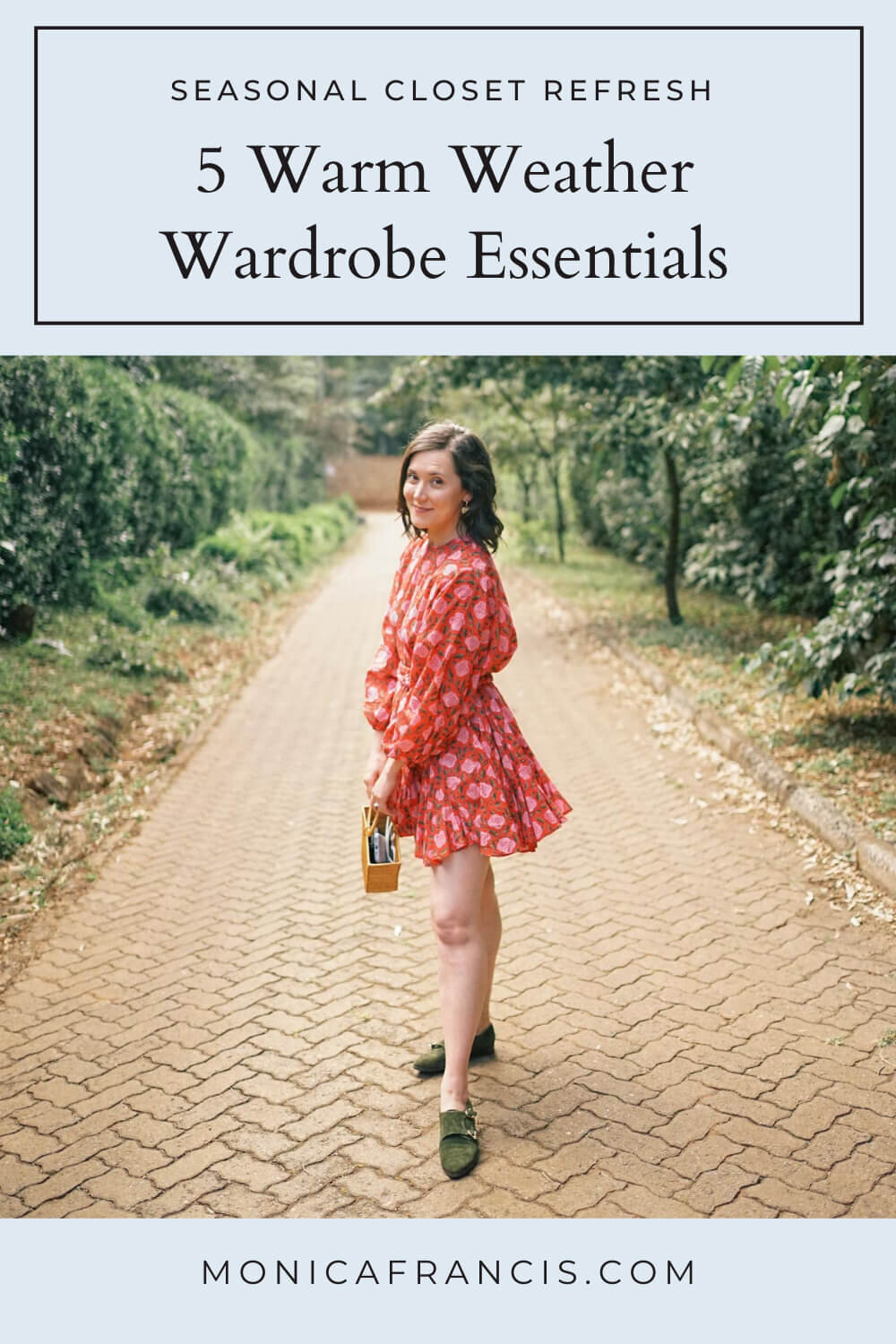 5 Wardrobe Essentials for a Warm Weather Closet Refresh | After a spring closet cleanout, even the best capsule wardrobe needs a refresh! These five wardrobe staples will help you create your new favorite warm weather outfits for an aesthetic spring…